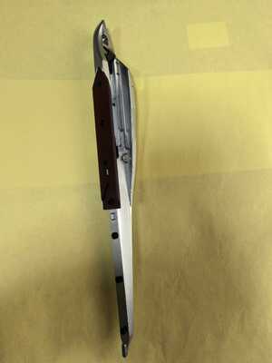 PGAグリッパー ALPHA編み機部品のための溝と左側