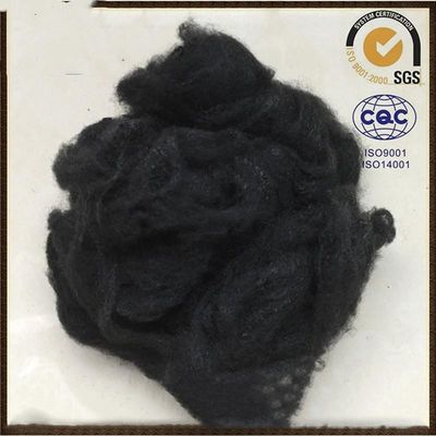 6D X Geotextileのための64mm黒いPSFのバージン ポリエステル ステープル ファイバ