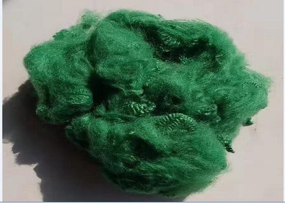 染められたPSFはポリエステル ステープル ファイバISO14001をリサイクルした