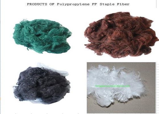 非編まれた生地を回すGeotextileの添加物のための7Dポリプロピレンのステープル ファイバ