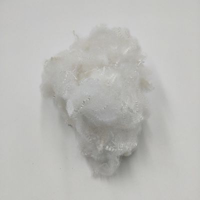 ヤーンのための非バージン ポリエステル ショート カット繊維Siliconized 8Dx38mm