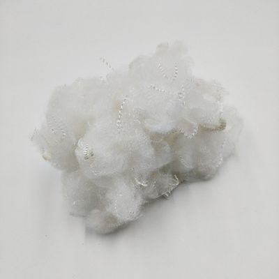 ヤーンのための非バージン ポリエステル ショート カット繊維Siliconized 8Dx38mm