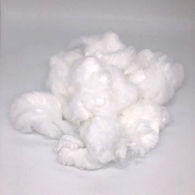第2 38mmの完全で鈍い固体バージン ポリエステル ステープル ファイバのおむつ材料