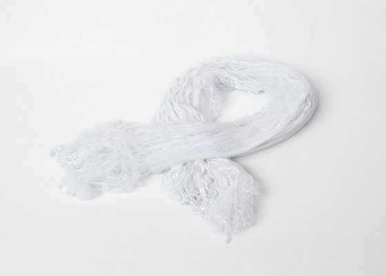 白い緑の染められた炎-抑制ポリエステル70 Dtex反Pilling