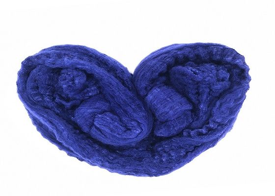 染められたポリエステルを引く100%の固体ポリエステル原料102mmを添加しなさい