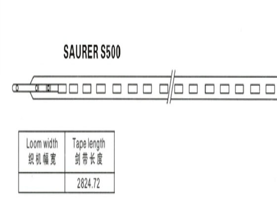 テープSaurer S500の編む機械部844912