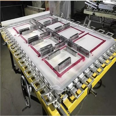 網の編む織機の予備品ISOのアルミニウム シルク スクリーンのチェース
